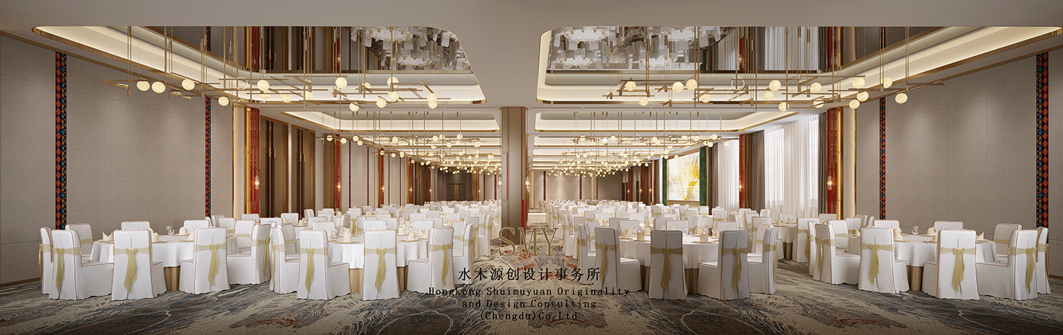 酒店宴会厅装饰，设计元素